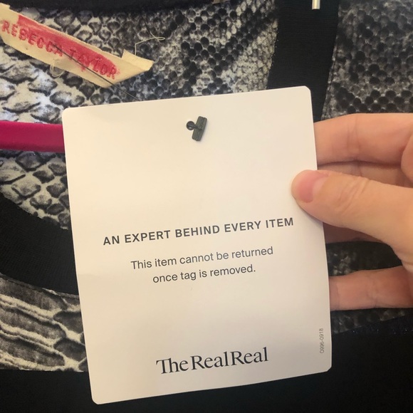 ❤️‍🔥NWT 2013 Sample Sale Rebecca Taylor Vintage Size 6 Black Snakeskin Top❤️‍🔥 - Picture 6 of 12